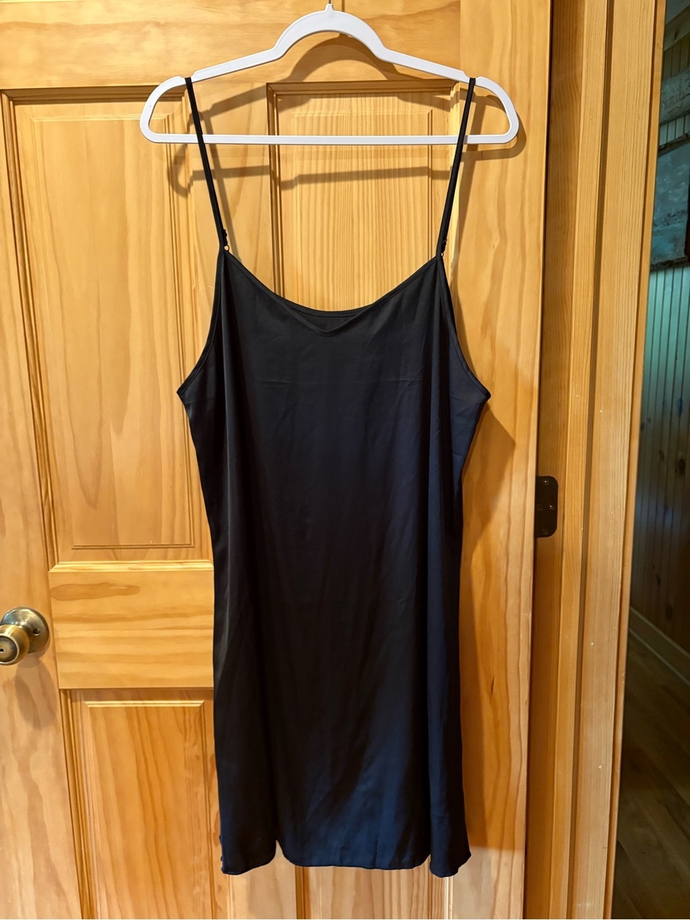 Femofit black Soft Full Slip Dress Women’s XL